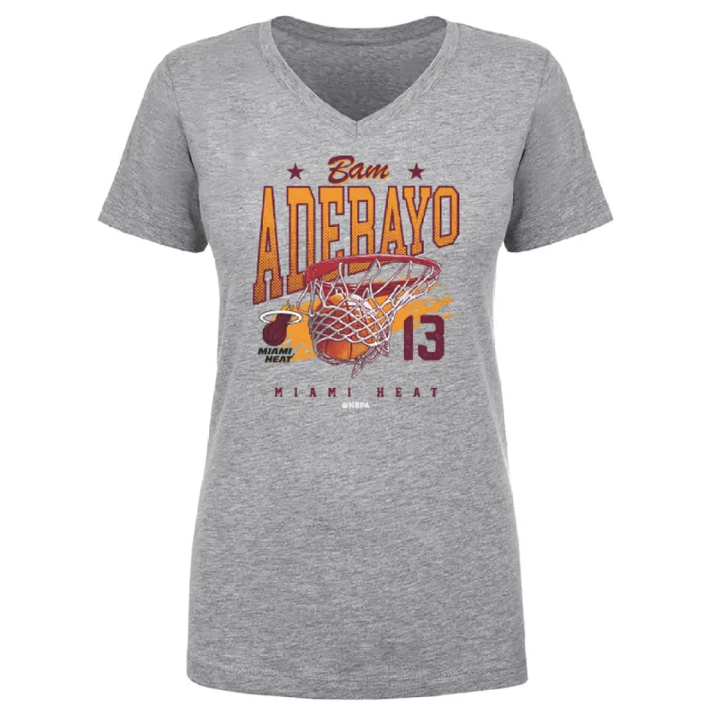 Bam Adebayo Miami Heat Swish WHT made by Miami Heat