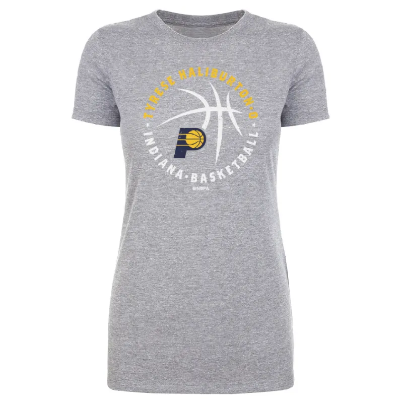 Tyrese Haliburton Indiana Pacers Player Ball WHT sold by 500 Level