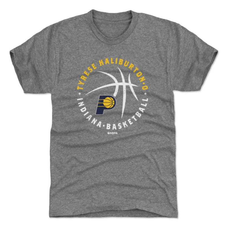 Tyrese Haliburton Indiana Pacers Player Ball WHT sold by 500 Level