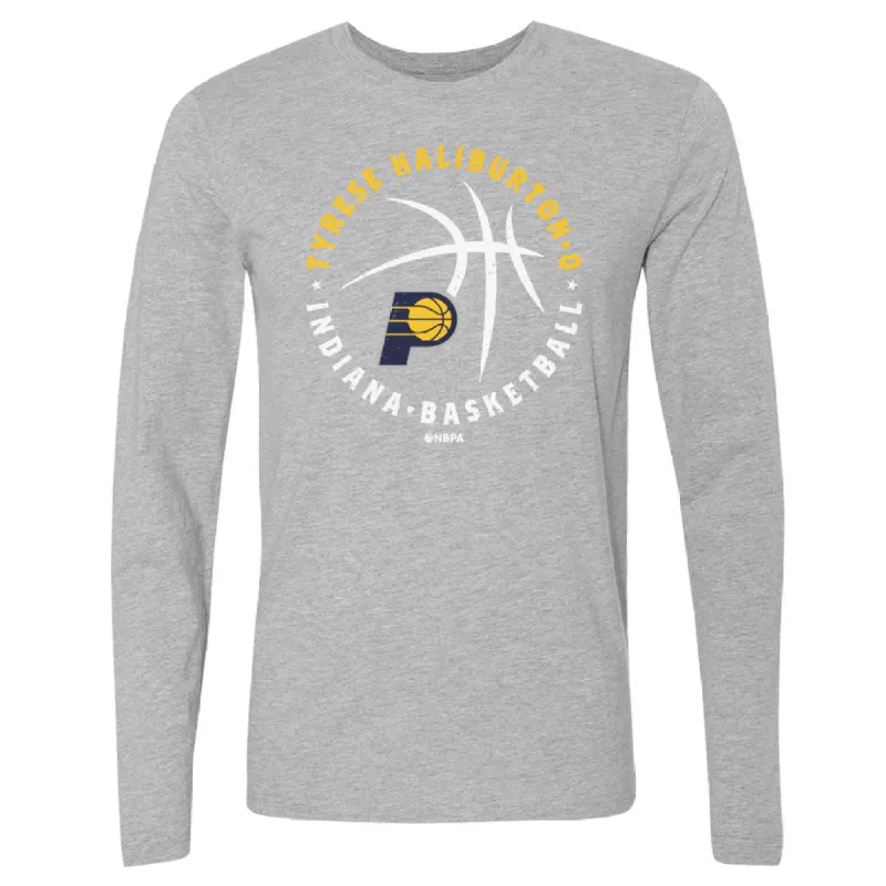 Tyrese Haliburton Indiana Pacers Player Ball WHT sold by 500 Level