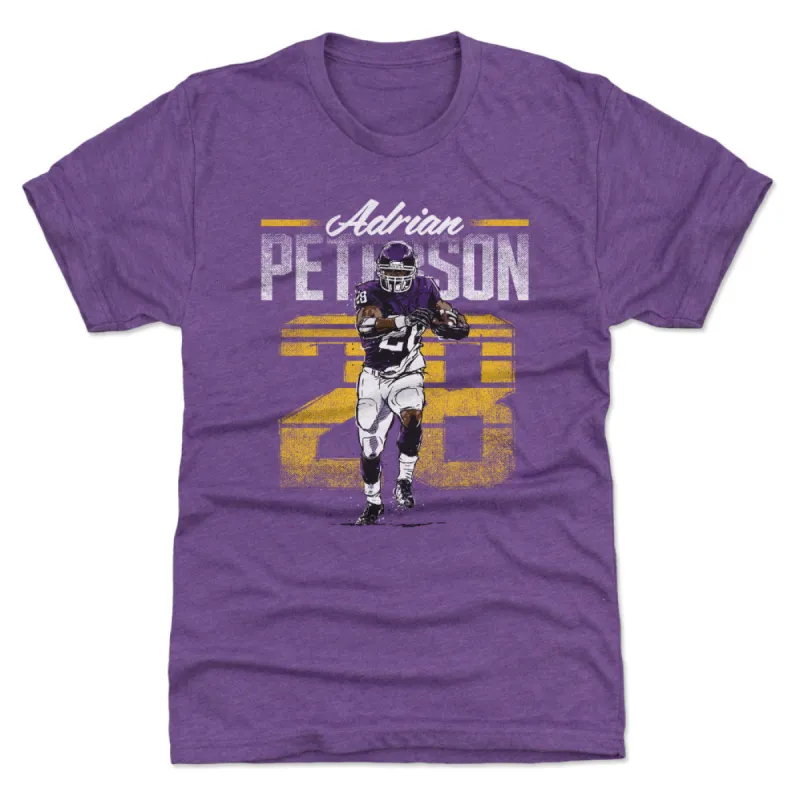 Adrian Peterson Minnesota Retro WHT sold by 500 Level
