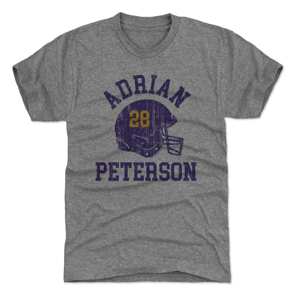Adrian Peterson Minnesota Helmet Font sold by 500 Level product image thumbnail 2