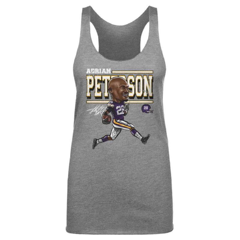 Adrian Peterson Minnesota Cartoon WHT sold by 500 Level