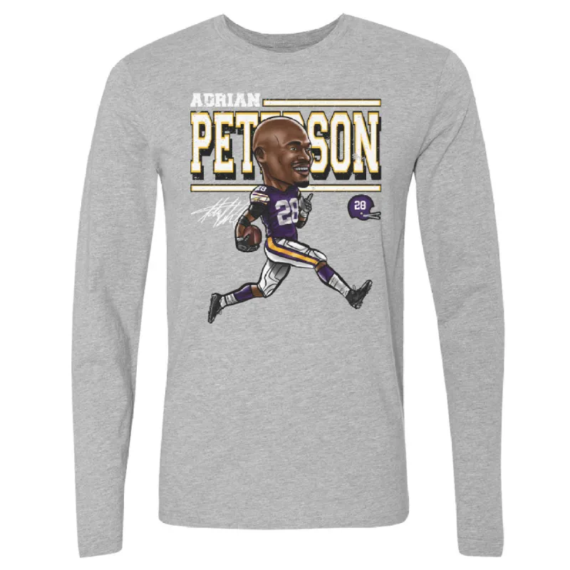 Adrian Peterson Minnesota Cartoon WHT sold by 500 Level