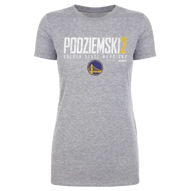 Brandin Podziemski Golden State Warriors Elite WHT sold by 500 Level