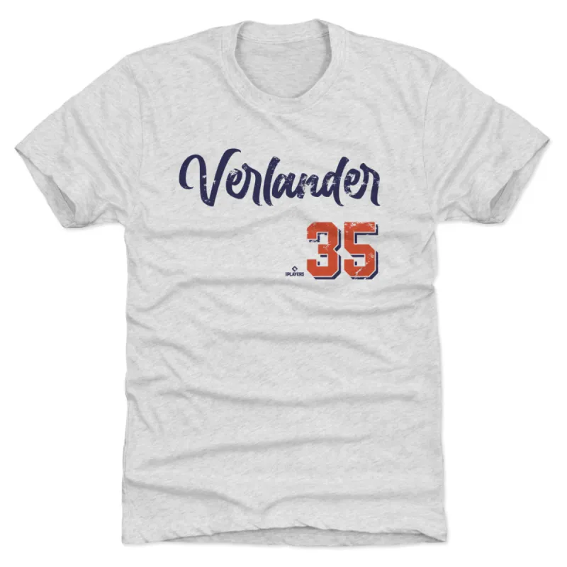 Justin Verlander Houston Script sold by 500 Level