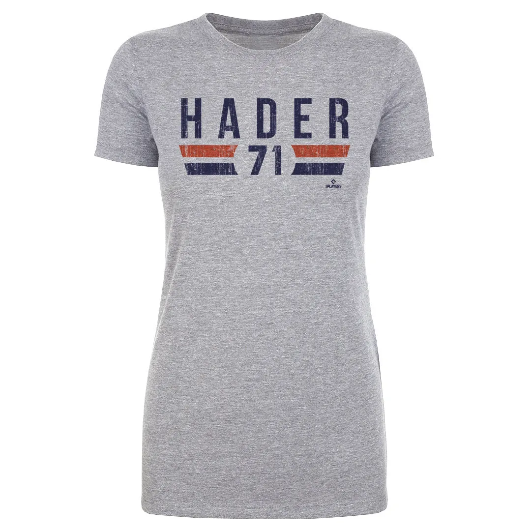 Josh Hader Houston Font sold by 500 Level