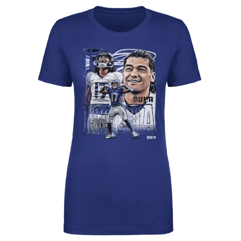 Puka Nacua Los Angeles R Vintage WHT sold by 500 Level