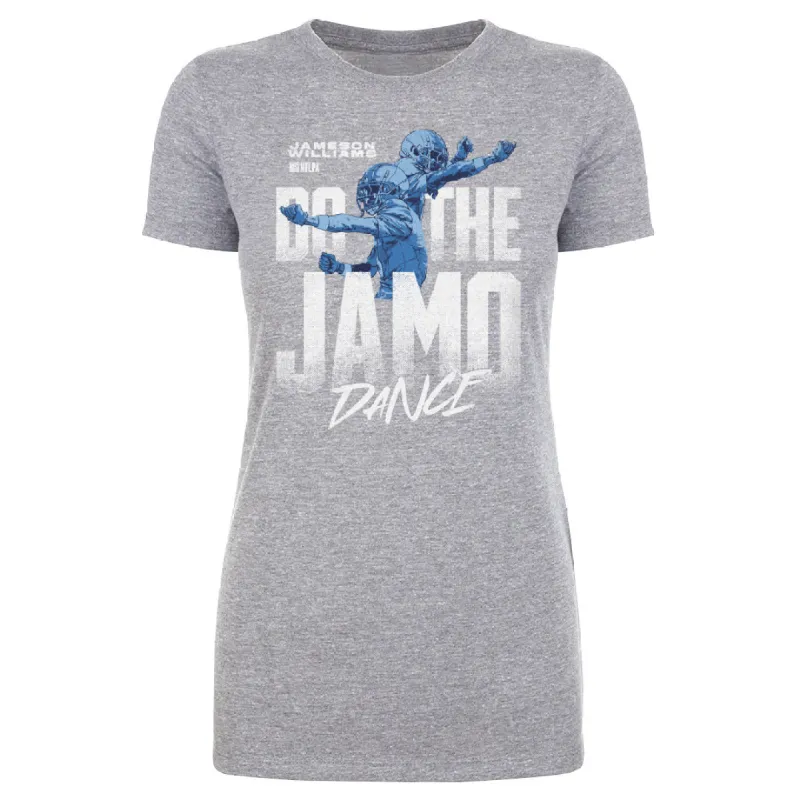 Jameson Williams Detroit Jamo Dance WHT sold by 500 Level