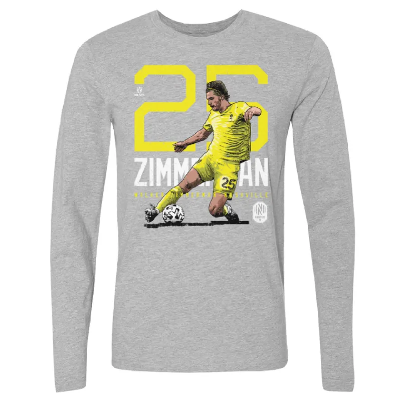 Walker Zimmerman Nashville SC Bold Number WHT sold by 500 Level
