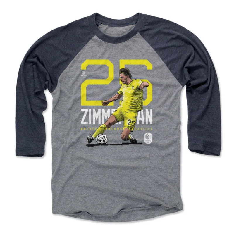 Walker Zimmerman Nashville SC Bold Number WHT sold by 500 Level