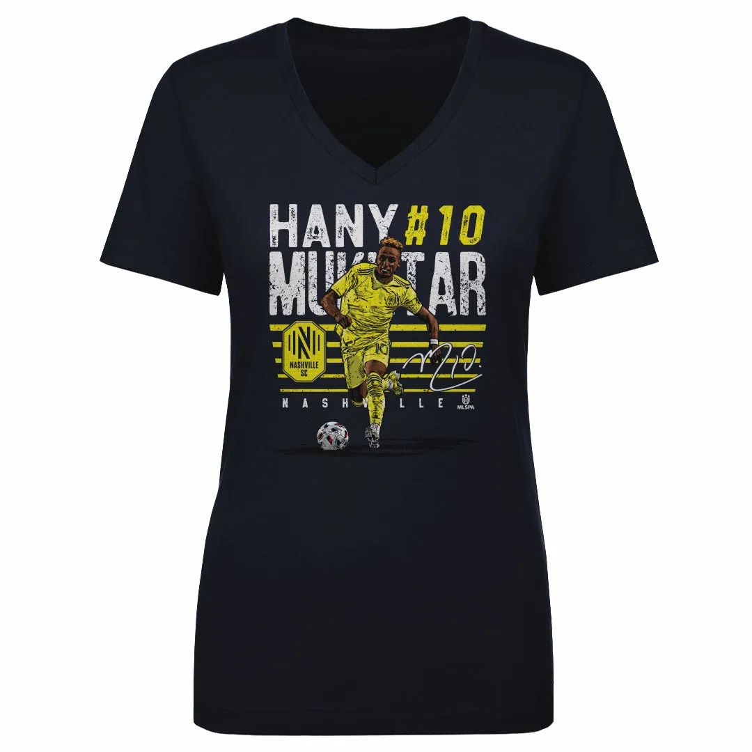 Hany Mukhtar Nashville SC Player Name WHT sold by 500 Level