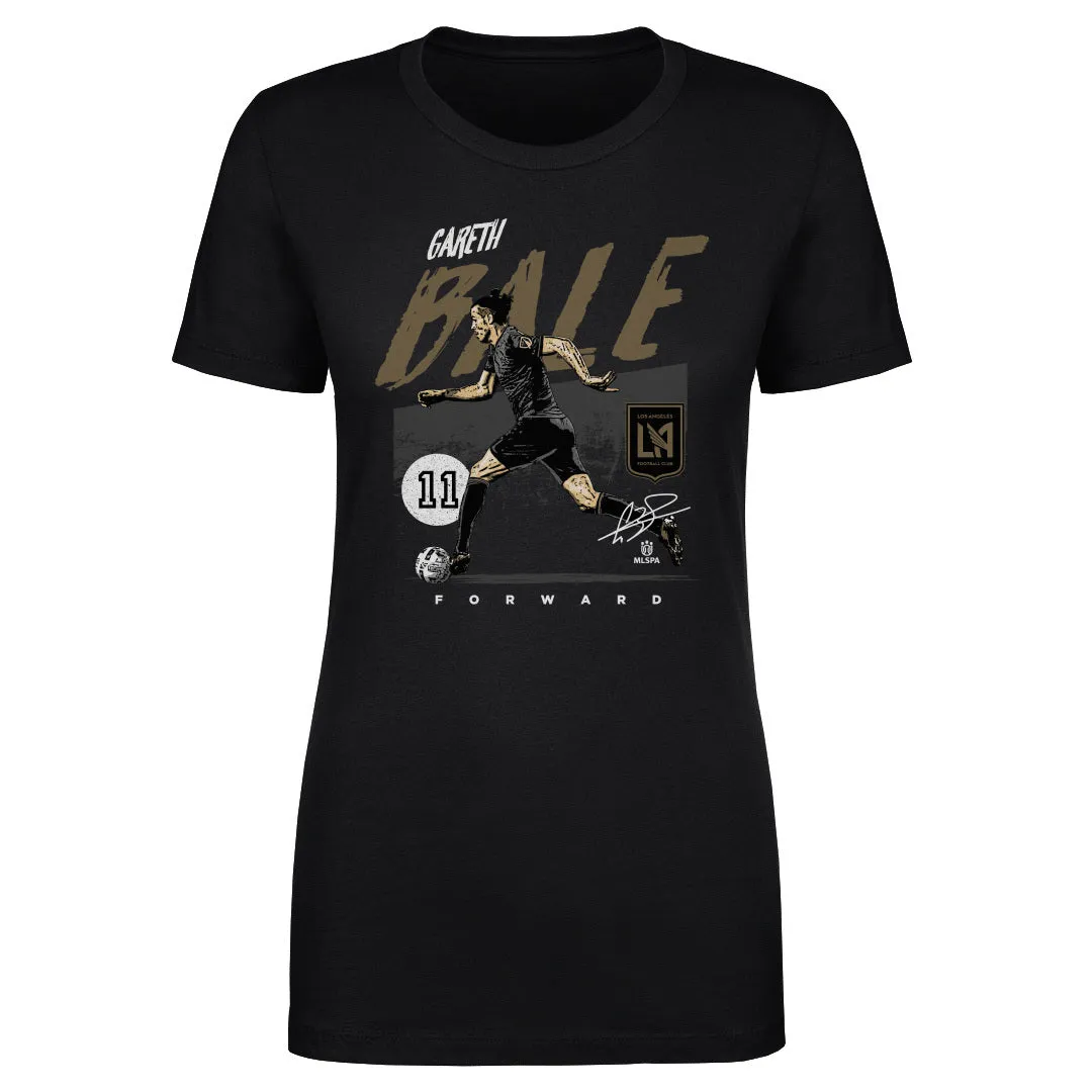Gareth Bale LAFC Grunge WHT sold by 500 Level