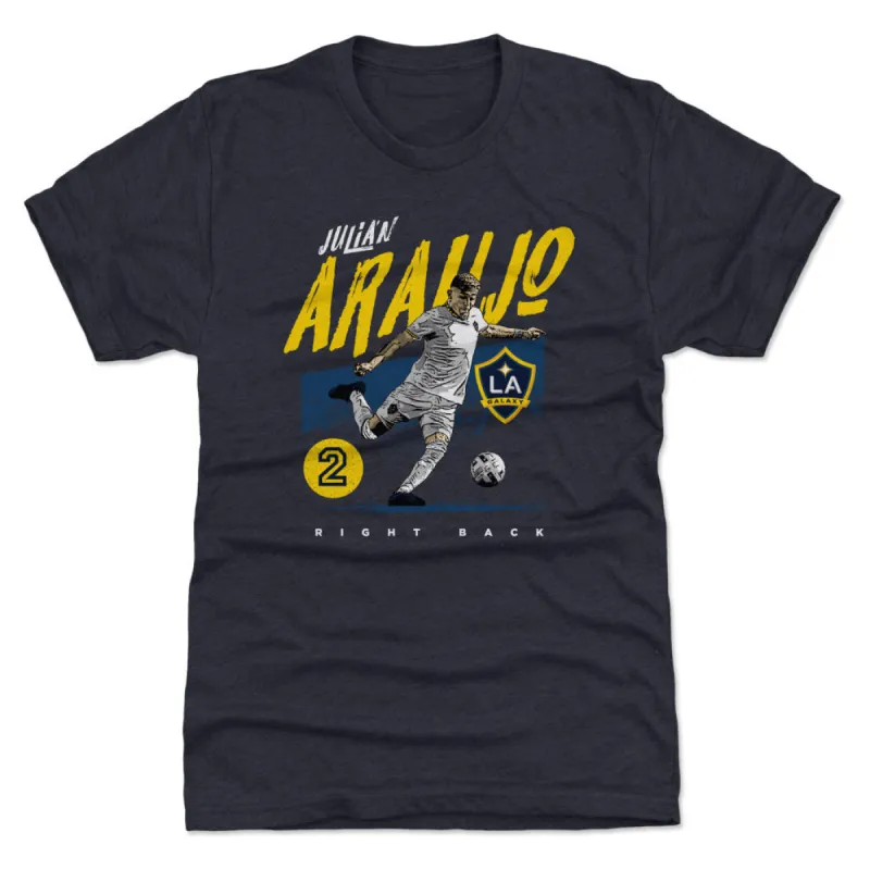 Julian Araujo LA Galaxy Grunge WHT sold by 500 Level