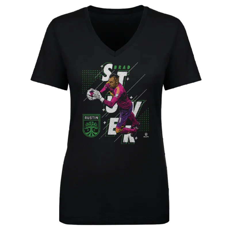 Brad Stuver Austin FC Abstract Name WHT sold by 500 Level