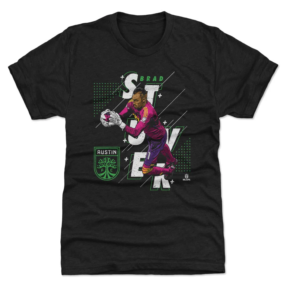 Brad Stuver Austin FC Abstract Name WHT sold by 500 Level