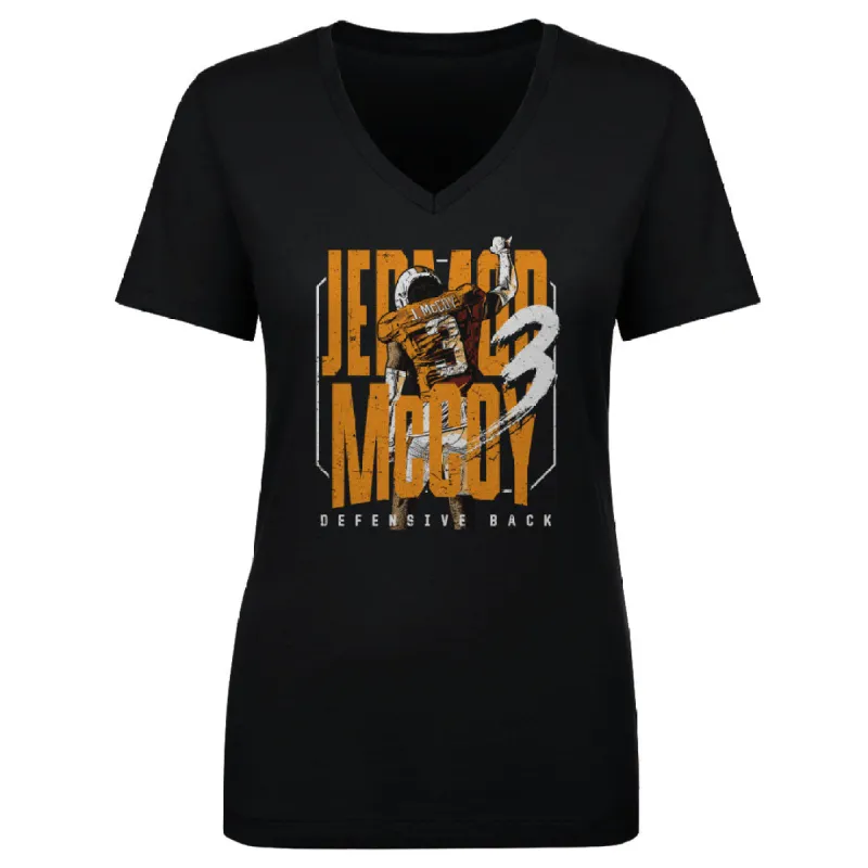 Jermod McCoy College Player Name WHT sold by 500 Level