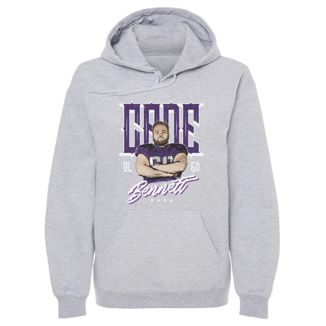 Cade Bennett College Player Name WHT sold by 500 Level product image thumbnail 2