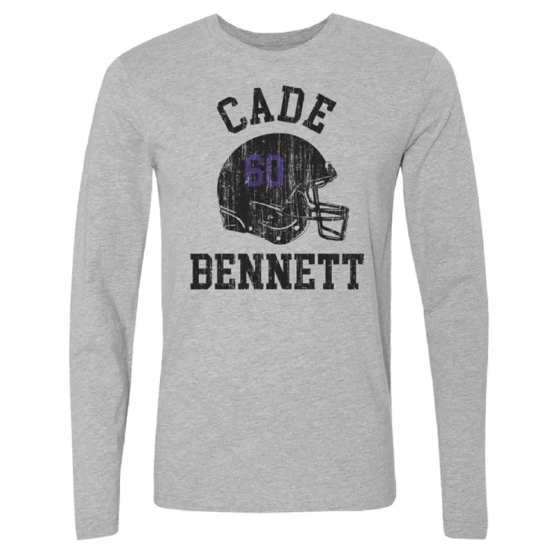 Cade Bennett College Helmet Font sold by 500 Level