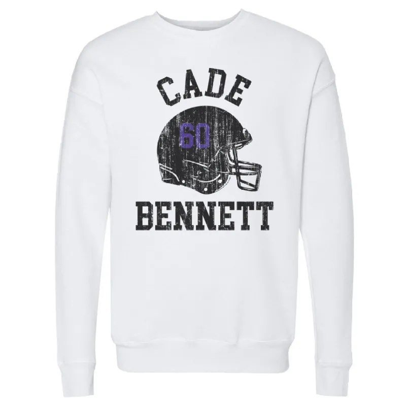 Cade Bennett College Helmet Font sold by 500 Level