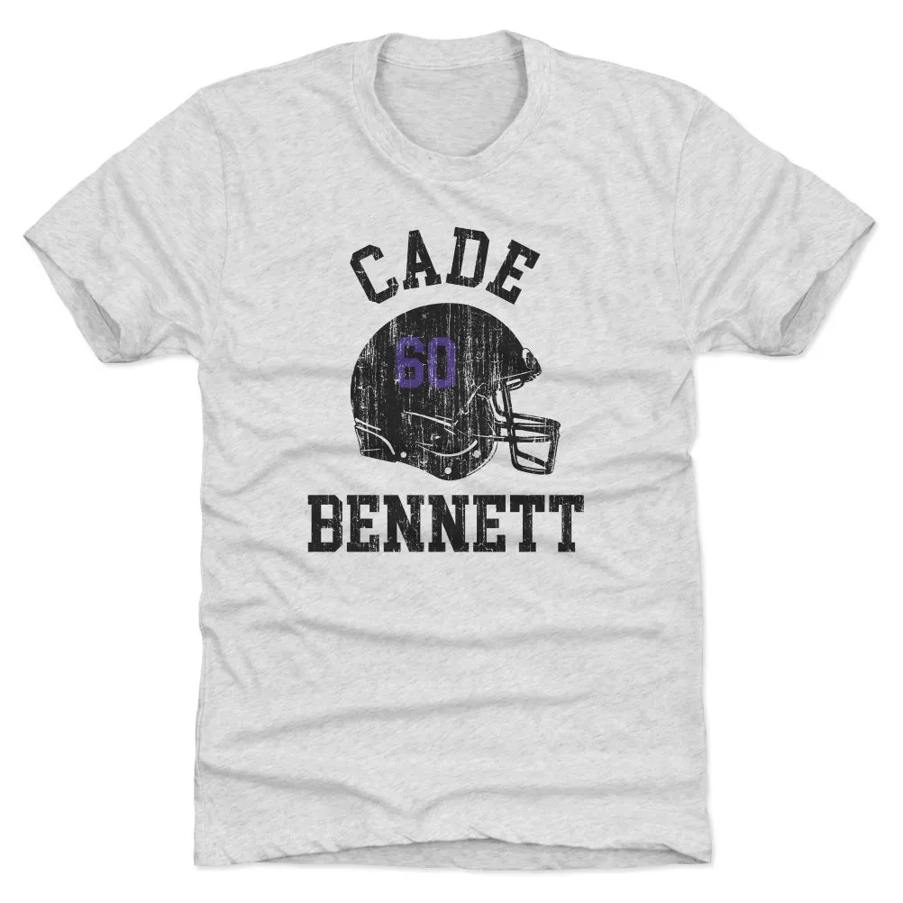 Cade Bennett College Helmet Font sold by 500 Level