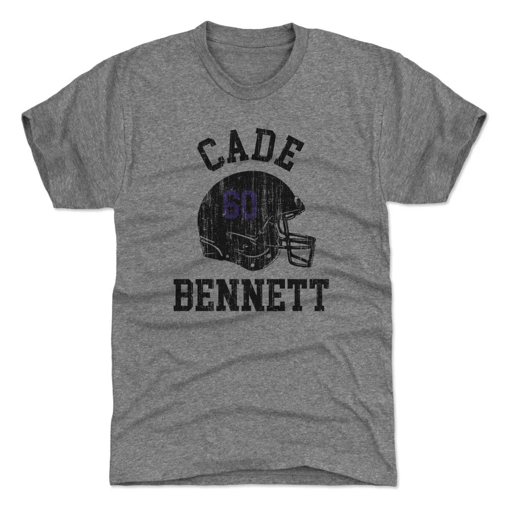Cade Bennett College Helmet Font sold by 500 Level product image thumbnail 2