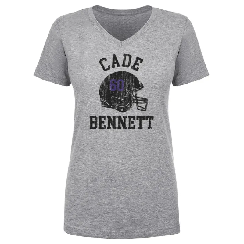 Cade Bennett College Helmet Font sold by 500 Level