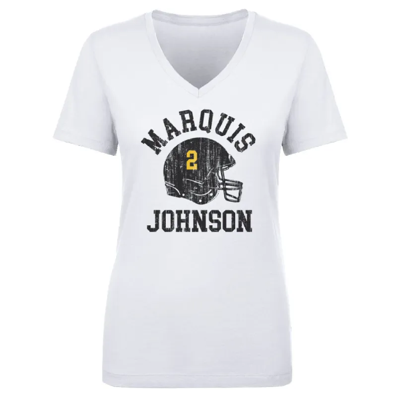 Marquis Johnson College Helmet Font sold by 500 Level