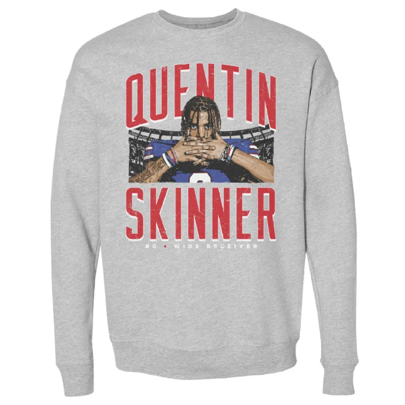 Quentin Skinner College Player Name WHT sold by 500 Level