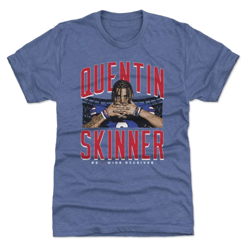 Quentin Skinner College Player Name WHT sold by 500 Level
