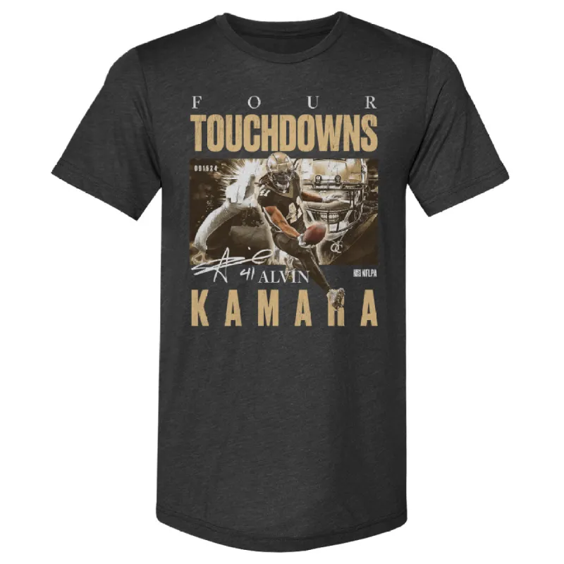 Alvin Kamara New Orleans 4 Touchdowns WHT sold by 500 Level