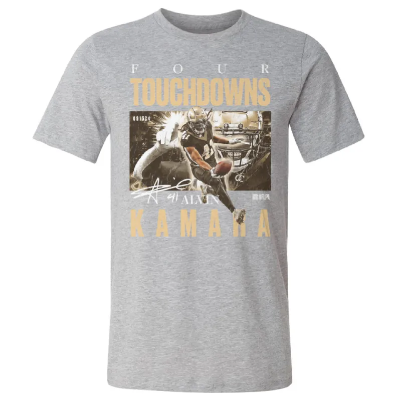 Alvin Kamara New Orleans 4 Touchdowns WHT sold by 500 Level