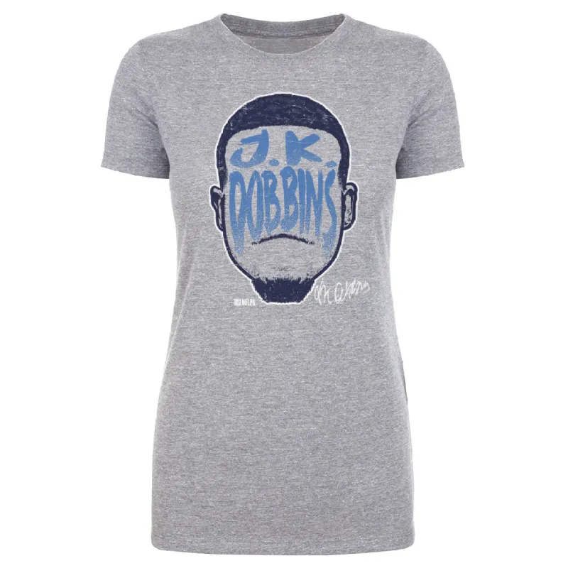 J.K. Dobbins Los Angeles C Player Silhouette WHT sold by 500 Level