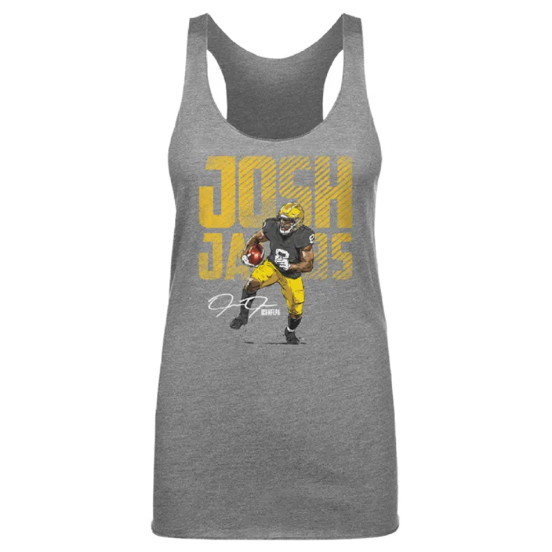 Josh Jacobs Green Bay Bold WHT sold by 500 Level