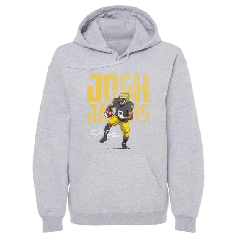 Josh Jacobs Green Bay Bold WHT sold by 500 Level