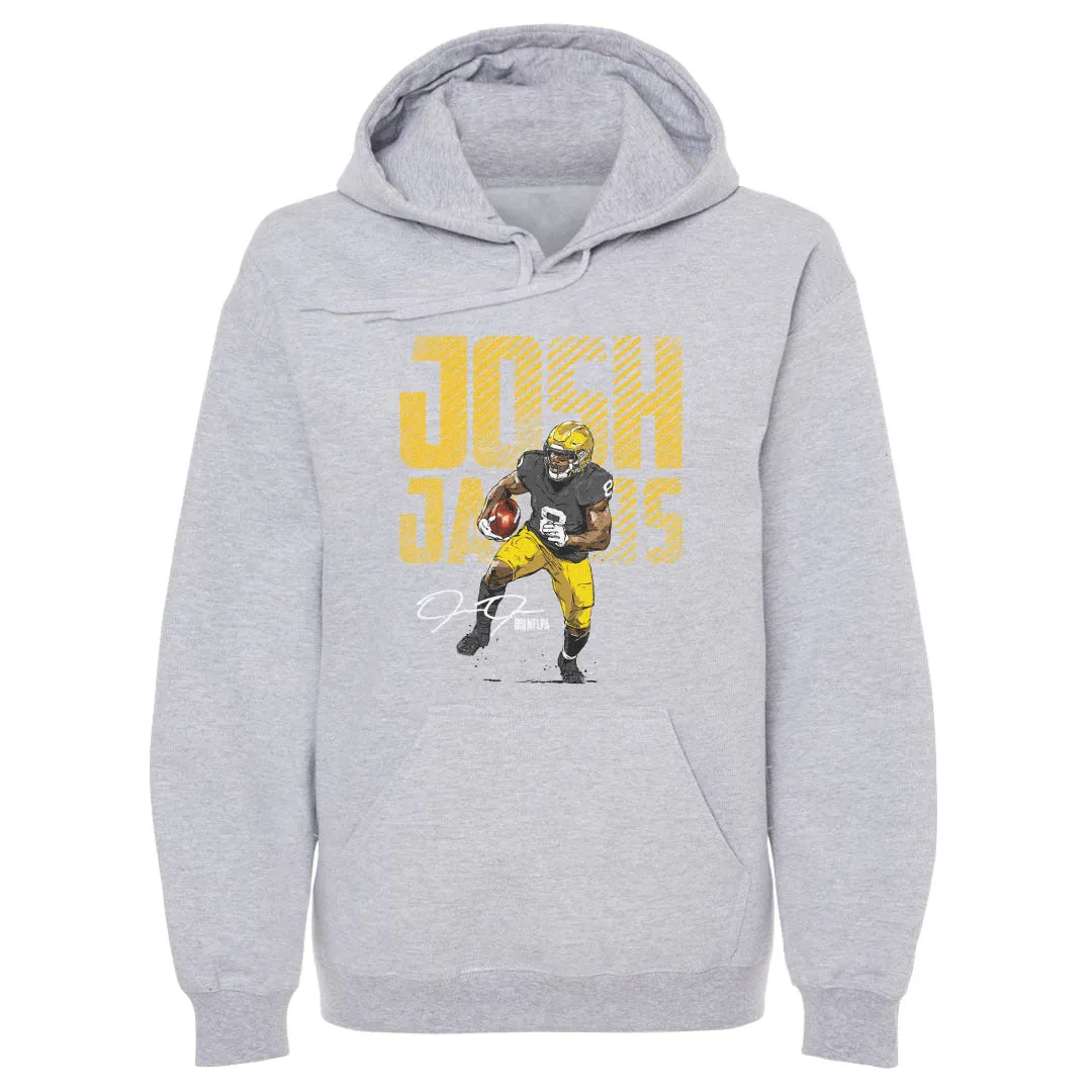 Josh Jacobs Green Bay Bold WHT sold by 500 Level