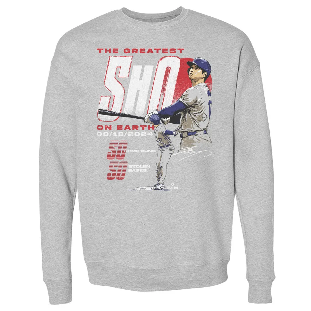 Shohei Ohtani Los Angeles D 50-50 Club WHT sold by 500 Level