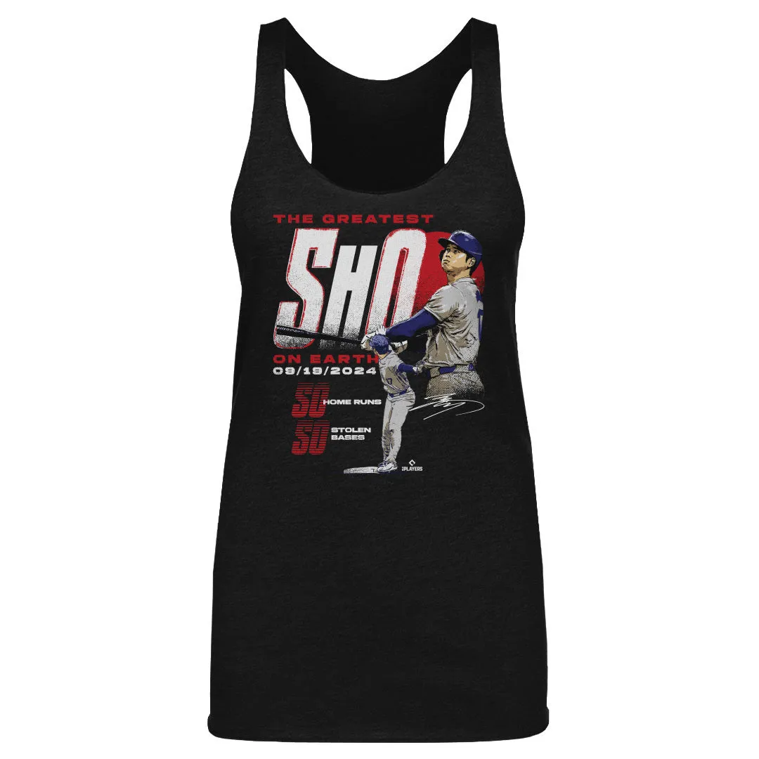 Shohei Ohtani Los Angeles D 50-50 Club WHT sold by 500 Level