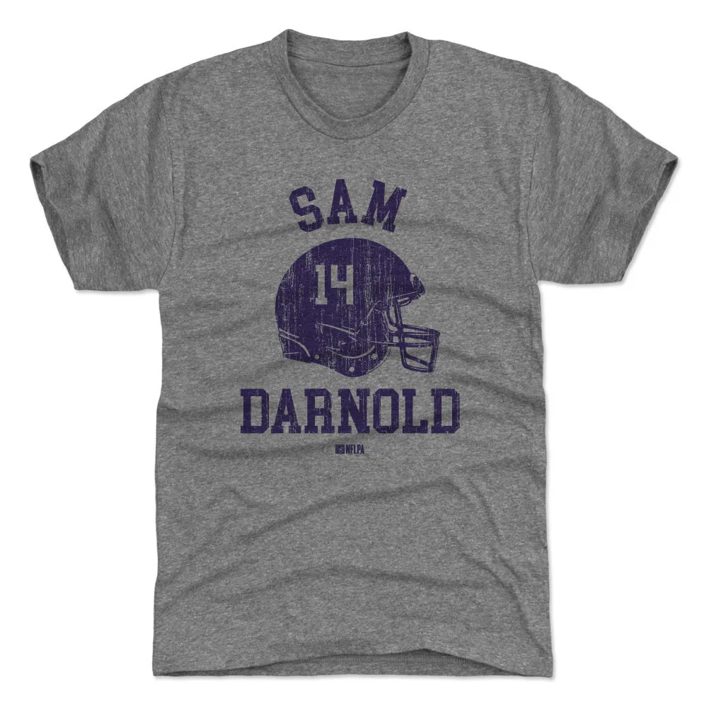 Sam Darnold Minnesota Helmet Font sold by 500 Level