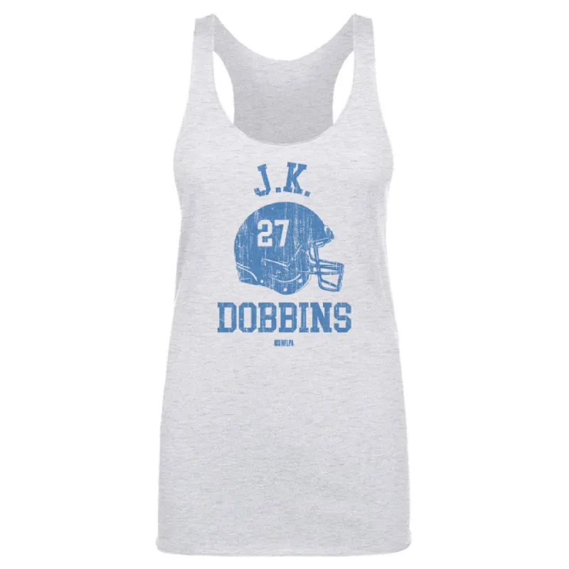 J.K. Dobbins Los Angeles C Helmet Font sold by 500 Level