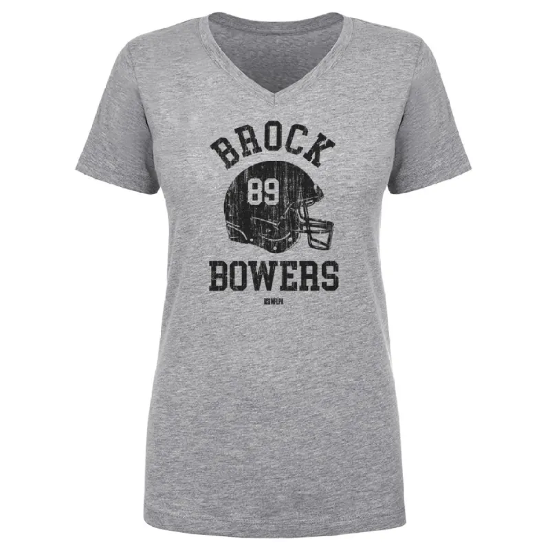 Brock Bowers Las Vegas Helmet Font sold by 500 Level