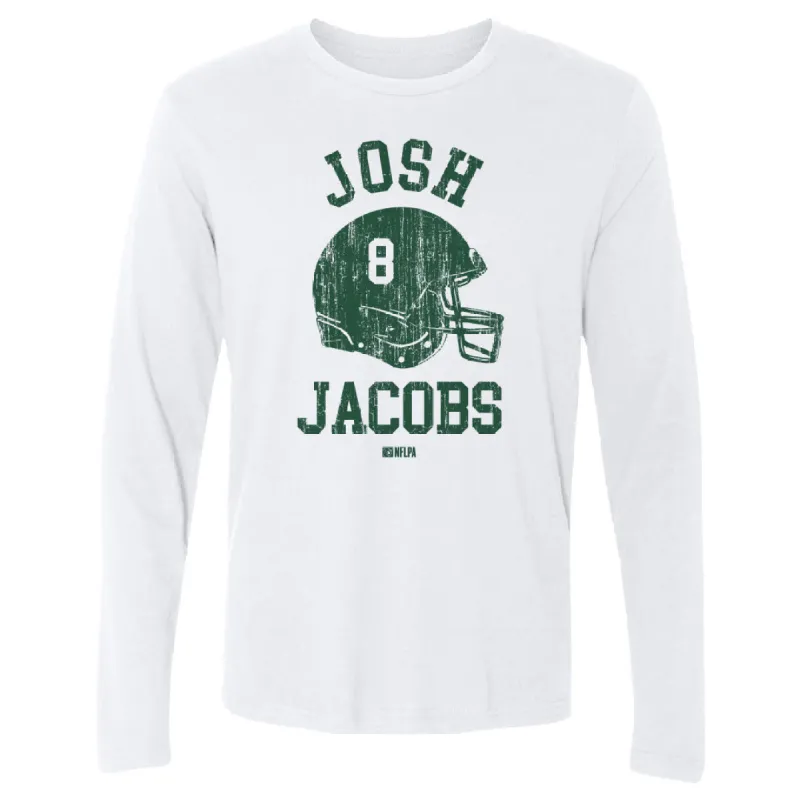 Josh Jacobs Green Bay Helmet Font sold by 500 Level