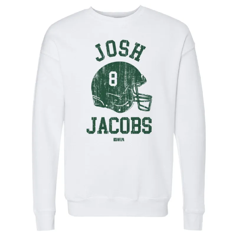 Josh Jacobs Green Bay Helmet Font sold by 500 Level