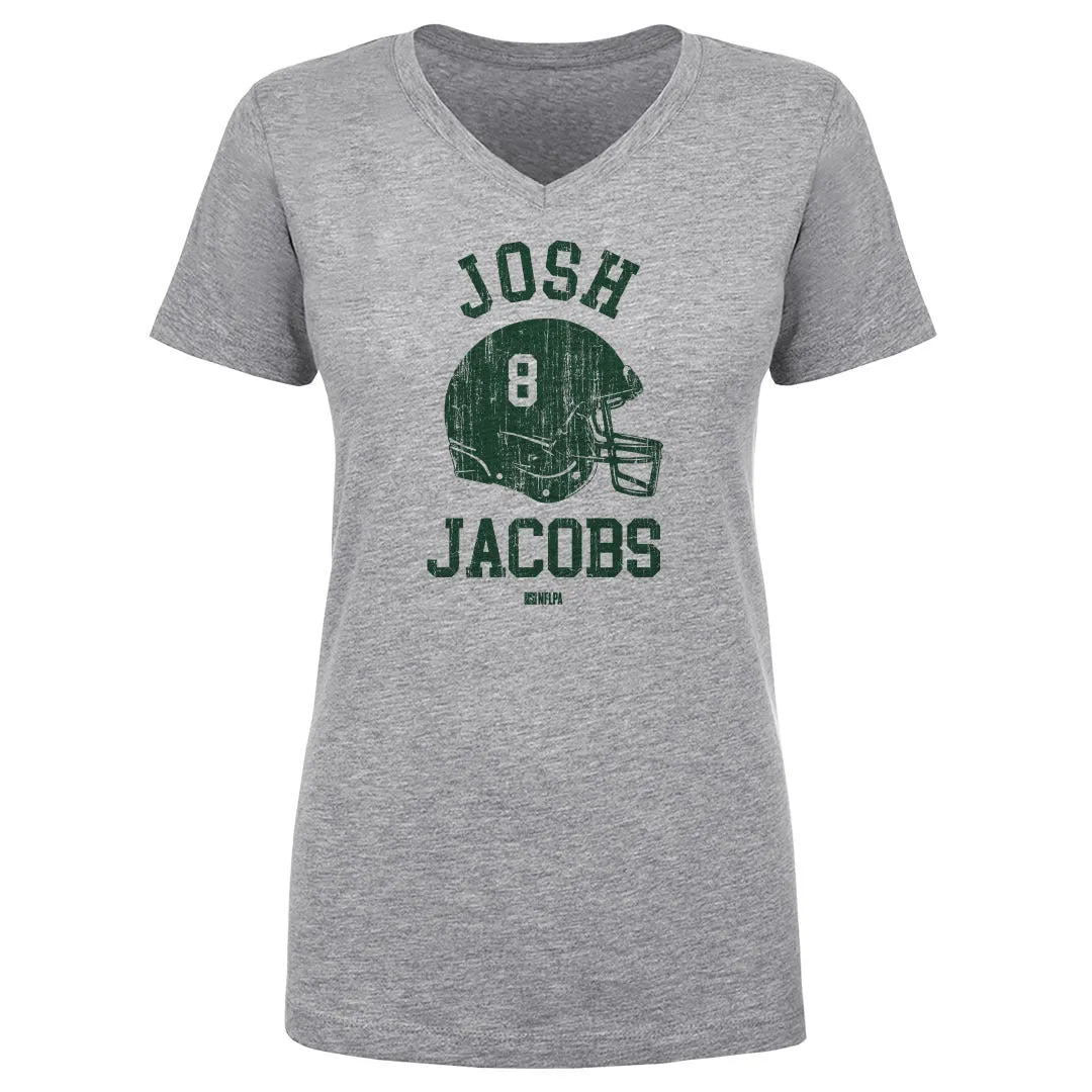 Josh Jacobs Green Bay Helmet Font sold by 500 Level