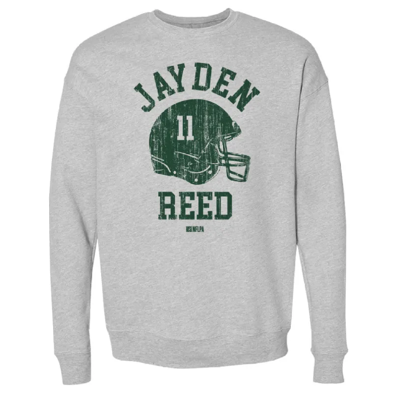 Jayden Reed Green Bay Helmet Font sold by 500 Level