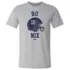 Bo Nix Denver Helmet Font sold by 500 Level