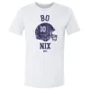 Bo Nix Denver Helmet Font sold by 500 Level