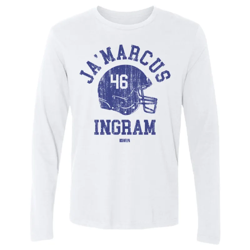 Ja'Marcus Ingram Buffalo Helmet Font sold by 500 Level