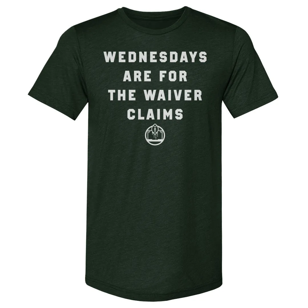 Fantasy Football Wednesdays Are For Waiver Claims WHT sold by 500 Level product image thumbnail 2