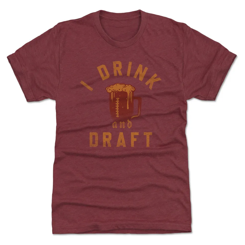 Fantasy Football I Drink And Draft WHT sold by 500 Level product image thumbnail 2